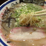 麺のかたさ「はりがね」でっ！