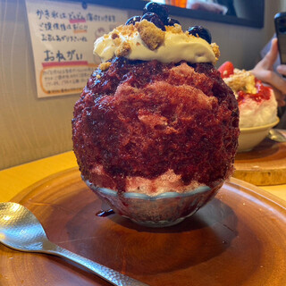 過去一ふわふわかき氷』by しんのすけ2号 : 京氷菓 つらら