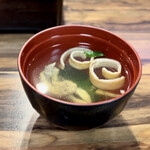 麻布しき - 肝吸い