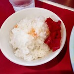 ラーメン＆カレー専門店 太源 - ライスをセット料金で追加注文