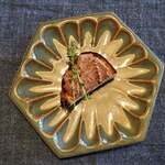 Osteria della Capanna - ヒヨドリのクロスティーノ②