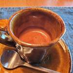 Osteria della Capanna - エスプレッソ②