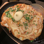 Shimaru - レンコンと山芋とチーズの鉄板焼