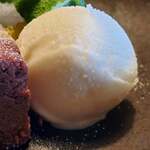 Osteria della Capanna - ヨーグルトのジェラート