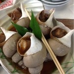 Nasuno - 白バイ貝煮付