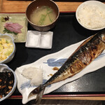 築地もったいない プロジェクト 魚治 - 魚治定食　1200円