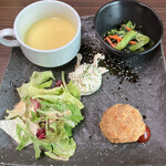 京野菜レストラン梅小路公園 - スペシャルランチセットの前菜