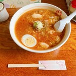 ラーメンだるまや - ボンゴレトマトラーメン 税込920円 R4.6時点