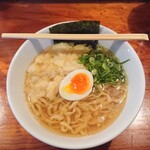 浜堂ラーメン - 煮干そば(平麺)