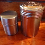 浜堂ラーメン - 卓上調味料