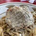 ラーメン もっけだの - 2023.5限定『まぜそばニボGニンニク野菜マシマシ』の豚