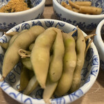 Nomi Yashiki Nimarukyu - 枝豆の燻製