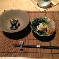舞 - 胡麻あんかけ豆腐・花豆西京和え