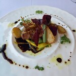 横浜モノリス - 肉料理:鴨胸肉のロースト
      ライム香るバルサミコソース