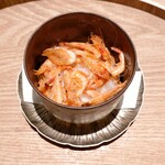 蓬左茶寮 - 桜海老の飯蒸し