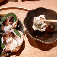 蓬左茶寮 - 鳥貝しゃぶしゃぶ