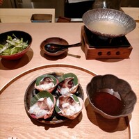 蓬左茶寮 - 鳥貝しゃぶしゃぶ