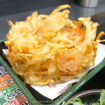 ゆで太郎 - 野菜かき揚げ
