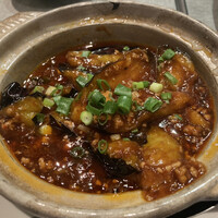 涵梅舫 銀座店 - 魚香茄子（ナスの辛み炒め）