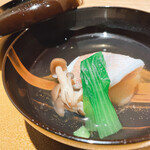 日本料理FUJI - 花鯛と新じゃが饅頭のお椀