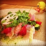 イオラシック - 2013/08/17
      イサキのカルパッチョ♪