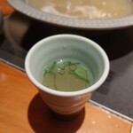 博多華味鳥 - このスープ、たまらん(*´ー｀*)