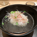 味幸 - 明石アイナメの葛叩き