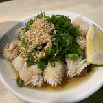 焼肉ホルモン 万千 - ウルテ湯引き