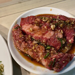 焼肉ホルモン 万千 - ハラミ　タレ