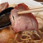 中華そば さわ - レアチャーシュー三枚あります！