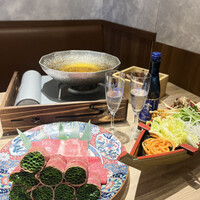 黄金出汁しゃぶと江戸前寿司 肉のあさつ 梅田お初天神店 - 