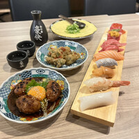 黄金出汁しゃぶと江戸前寿司 肉のあさつ 梅田お初天神店 - 