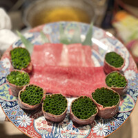 黄金出汁しゃぶと江戸前寿司 肉のあさつ 梅田お初天神店 - 