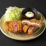  牛サーロインカツと鰆カツ膳