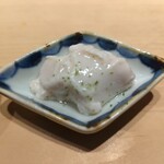 鮨 唐島 - イサキの白子