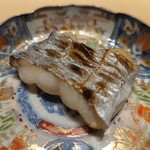 鮨 唐島 - 太刀魚の塩焼き