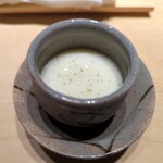 鮨 唐島 - 真鯛の茶碗蒸し