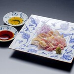Assortment of two types of grilled chicken from Kagoshima Prefecture (thigh and breast)