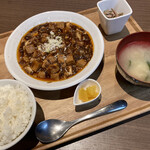 Nikuya gabotai - 四川麻婆豆腐セット1,000円