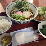 マクサうどん - 本日のランチセット