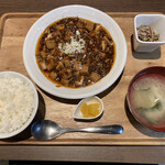 Nikuya gabotai - 四川麻婆豆腐セット1,000円