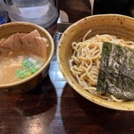 つけ麺 えん寺 - ベジポタ肉入りつけ麺