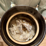 橦木町 しみず - 追加の鯛飯