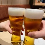 銀座 泉 - 生ビール