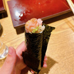 築地 男前鮓 - 玉ネギトロ巻き