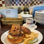 GRILL BURGER CLUB SASA - 【数量限定】 『代官山BURGER¥1,630』 ※平日ランチは、ソフトドリンク付