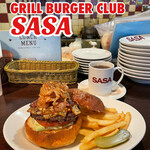 GRILL BURGER CLUB SASA - 【数量限定】 『代官山BURGER¥1,630』 ※平日ランチは、ソフトドリンク付