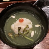 研覃 ほりべ - 油女の葛叩きの煮物椀