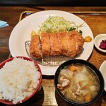 Tonkatsu Semmon Tenkatsu Yuu - ロースランチご飯大盛り