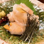 おおさか料理 淺井 東迎 - コチのウニ巻き♪